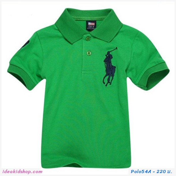 เสื้อยืดโปโล RL No.3 สีเขียว
