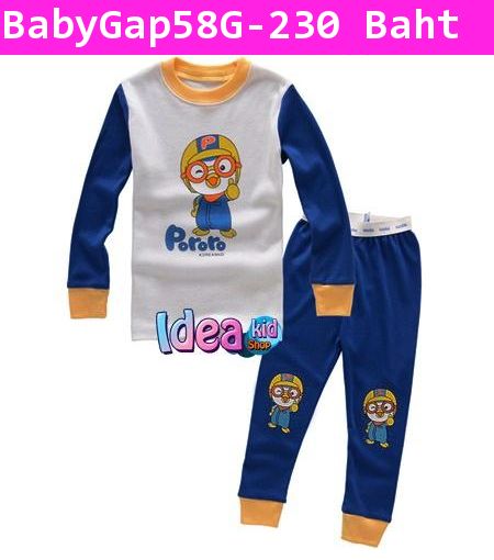ชุดเสื้อกางเกงซุปตาร์ Pororo