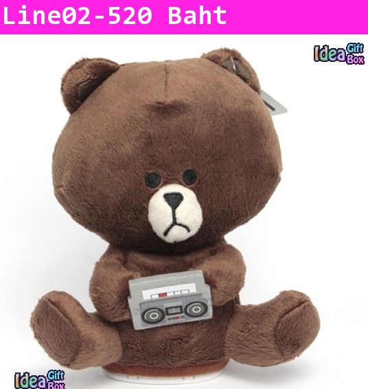 ตุ๊กตาพูดตามสั่นได้ Line Character: BROWN