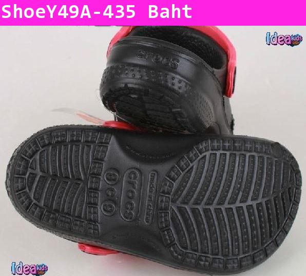 รองเท้าแตะสีดำ Lightning McQueen&Friend (Crocs)