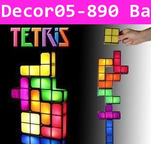 โคมไฟตัวต่อ Tetris