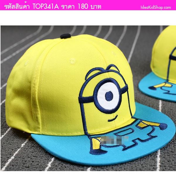 หมวกแก๊ป Minion มินเนี่ยนตาเดียว สีเหลือง