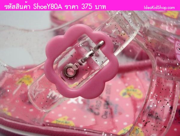 รองเท้ายางเด็ก PRETTY PEPPA สีชมพู