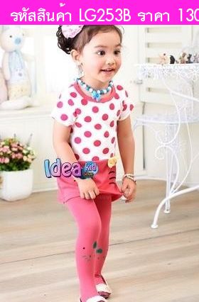 ถุงน่อง Retro Kitty สีดำ