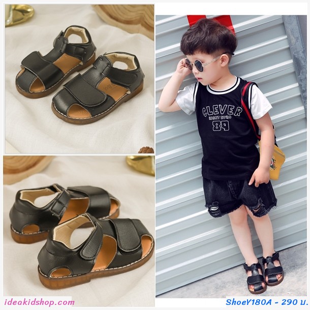 รองเท้ารัดส้น Sport Sandals  สีดำ