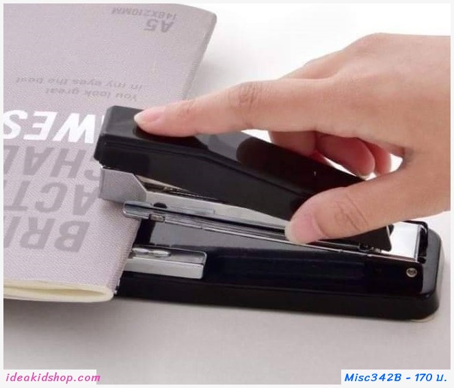 แม็ก 360 องศา(พร้อมลูกแม็ก 3 กล่อง) สีน้ำเงิน