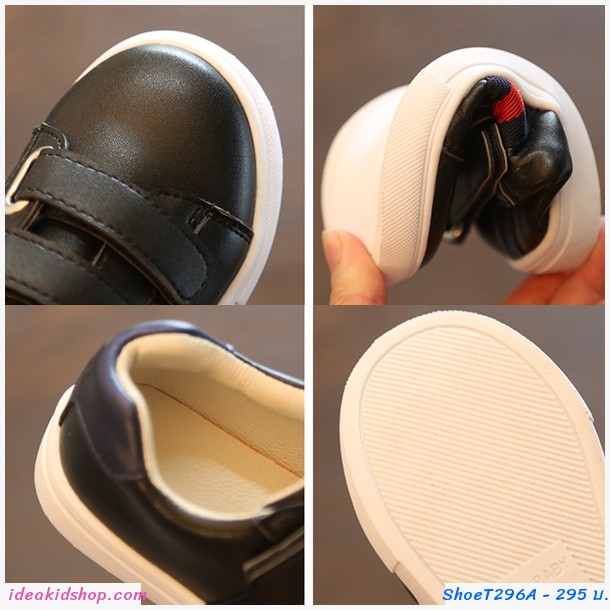 รองเท้าผ้าใบ สไตล์ Gucci สีดำ