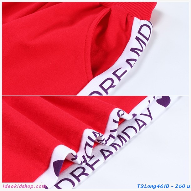 กางเกงวอร์มแฟชั่น DREAMDAY สีเทา