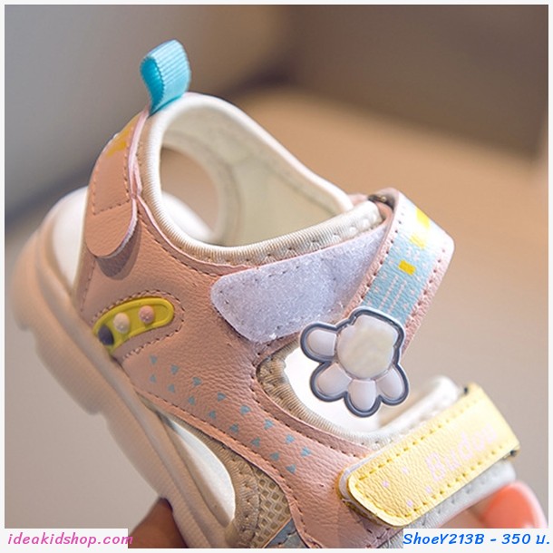 รองเท้ารัดส้น soft sole beach shoes สีน้ำเงิน