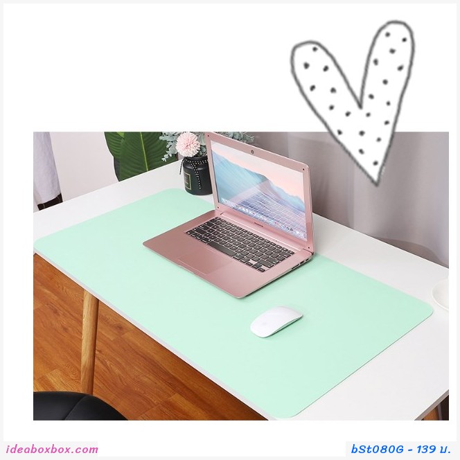 ͧ ͧ Double sided  Desk pad PU Ẻ G