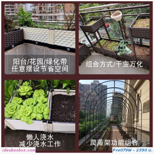 кл١ѡ Balcony vegetable box(3 ͧ 2 дѺ)