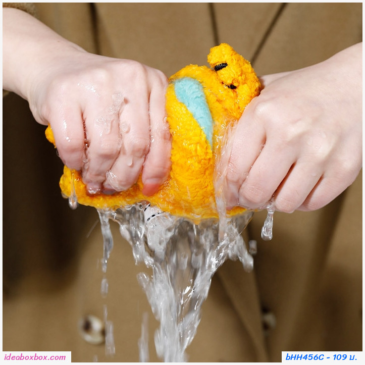 ผ้าเช็ดมือน่ารัก ผ้าเช็ดอเนกประสงค์ Microfiber ลายเป็ด donald duck
