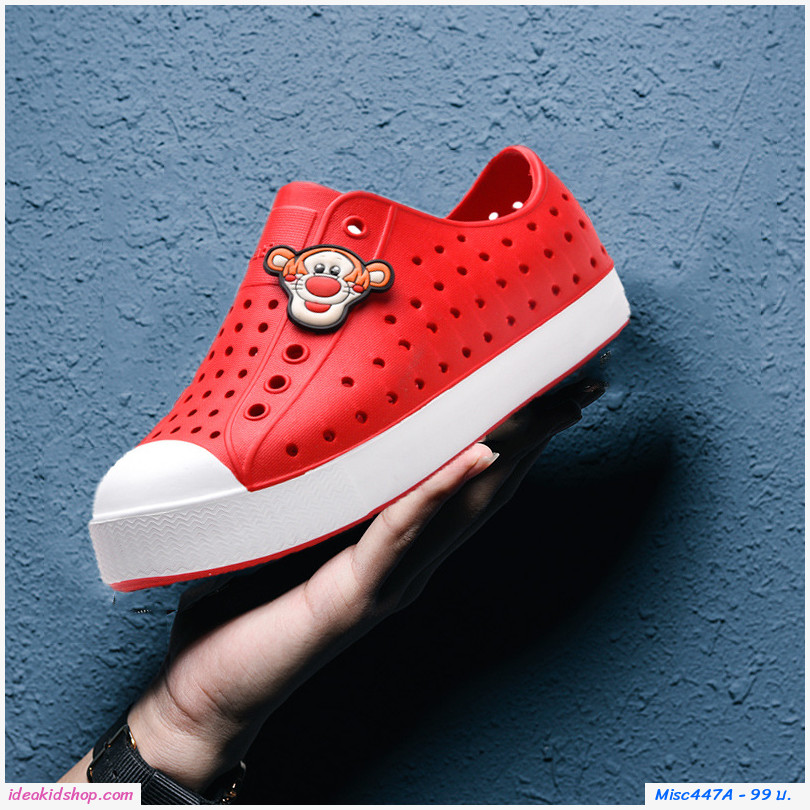 จิ๊บบิท ตัวการ์ตูนติดรองเท้าแฟชั่นเด็กสไตล์ Croc Native เซต 4 ตัว แบบ A