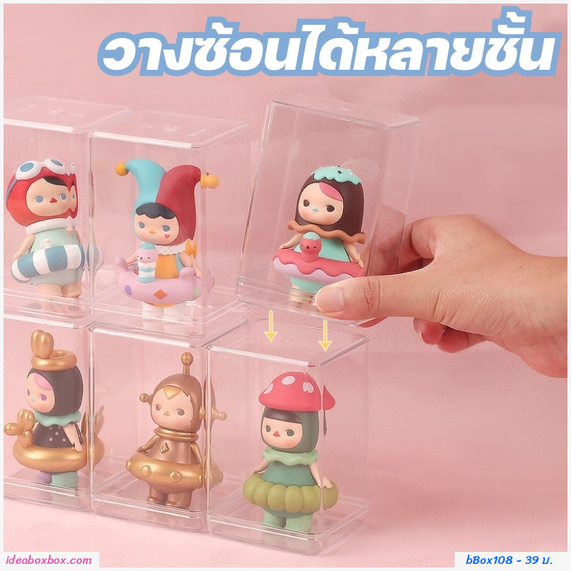 [พรีออเดอร์] กล่องโชว์โมเดล ฟิกเกอร์ Transparent display box