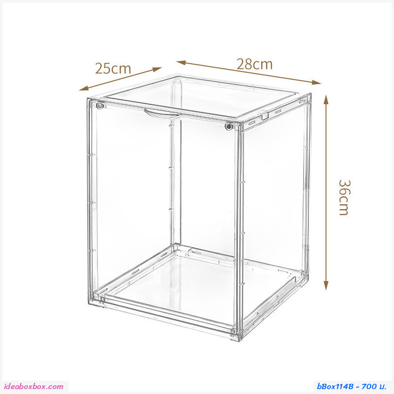 [พรีออเดอร์] กล่องโชว์โมเดล ฟิกเกอร์ Extra Large No partitions สูง 36 ซม.