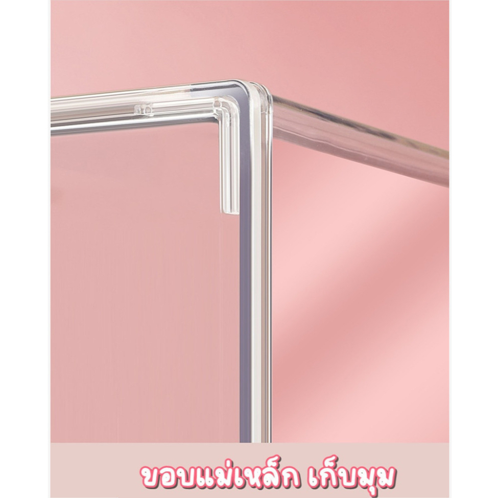 [พรีออเดอร์]พร้อมส่ง กล่องจัดระเบียบเก็บหนังสือ ตุ๊กตา ขนม box transparent