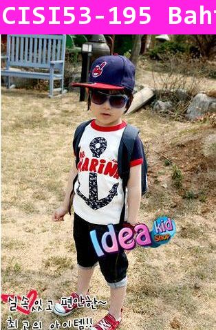 เสื้อยืด  ตะลุยทะเล สีขาว