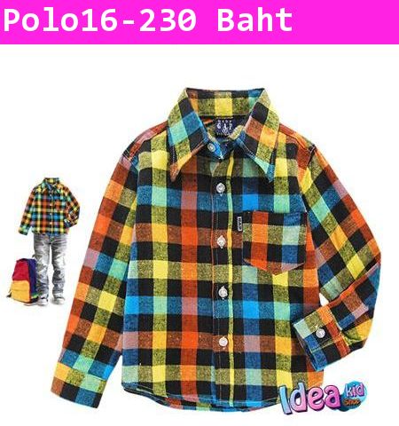 เสื้อเชิ้ต สีเจ็บเจ็บ คัลเลอร์ฟูล