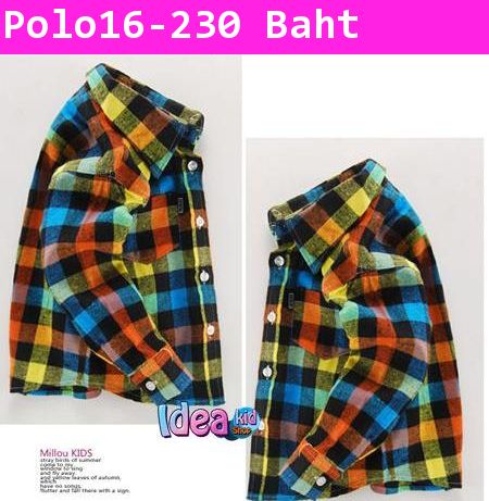เสื้อเชิ้ต สีเจ็บเจ็บ คัลเลอร์ฟูล