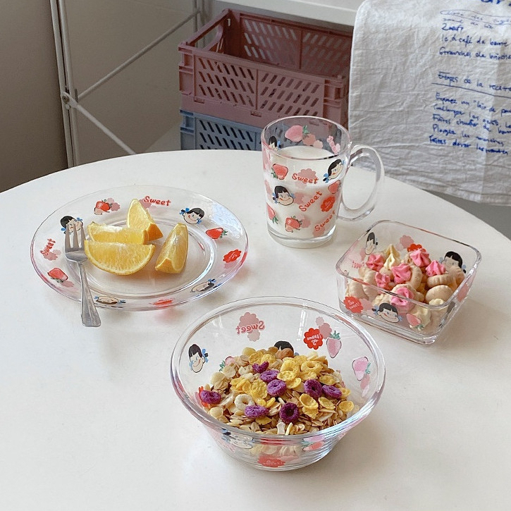 ถ้วยและแก้วน้ำ Japanese Fujiya Milky Peko  งานดีต่อใจ สาย content ไม่พลาด ถ่ายรูปสวย ใช้งานเริด:ถ้วย